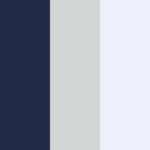 Navy Blue- Stone Grey - Snow White