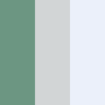 Jungle Green - Stone Grey - Snow White